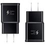 Pantom [2-Pack] Adaptive Fast Charging Rapid Quick Charge Wall Charger Compatible with Samsung Galaxy S10/S10+/S9/S9+/S8/S8+ Note 8/Note 9 & Other Smartphones/Devices [Black]