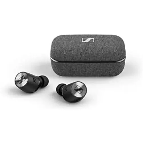 Sennheiser Momentum True Wireless 2 - Bluetooth Earbuds with Active Noise Cancellation, Smart Pause, Customizable Touch Control and 28-Hour Battery Life - Black (M3IETW2 Black) Sennheiser Momentum True Wireless 2 - Bluetooth Earbuds with Active Noise Cancellation, Smart Pause, Customizable Touch Control and 28-Hour Battery Life - Black (M3IETW2 Black)