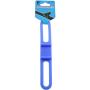 PSCCO 6PCS Multifunctional Bike Mount Tie Down Straps Bicycle Mobile Phone Fixed Mount Holder Accessories,Silicone Elastic Flashlight Torch Mount Fix Bind Tie Holder 6 Colors