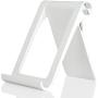Cell Phone Desk Stand Holder - Uniwit Multi-Angle Adjustable Phone Desk Stand Tablet Holder for iPhone 11 Pro Max XS XR 8 Plus 6 7 Samsung Galaxy S10 S9 S8 S7 Edge S6 Android Smartphone