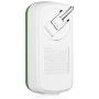POWERADD Mini Travel Swivel Charger with Fast Charging USB Ports (3.4A) UL Listed - Green