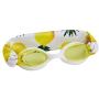 tsdjy Cool Yellow Tropical Pineapple Swim Goggles，Summer Fashion Anti Fog Uv Swim Goggles with Fabric Strap,Gifts Ideas for Kids，Teens，Girl，Boy,Toddler with Headband