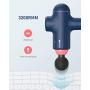 Massage Gun for Women, Handheld Percussion Neck Shoulder Muscle Relaxation Lower Back Pain Relif Lightweight Portable 3 Speed Level 4 Massage Head Quiet Portable