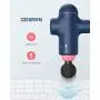Massage Gun for Women, Handheld Percussion Neck Shoulder Muscle Relaxation Lower Back Pain Relif Lightweight Portable 3 Speed Level 4 Massage Head Quiet Portable