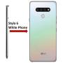 Stylo 6 Pen Touch Stylus Pen Replacement Part for LG Stylo 6 Stylus 6 Q730AM Q730VS Q730MS Q730PS Q730CS Q730MA All Version LCD Touch Pen Stylus Pen + Eject Pin (White Phone Pen)