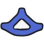 Head Strap Pad & Headband Gravity Pressure Reducing Head Pad Cushion for Oculus Quest & Oculus Go Headset Accessories with Comfortable PU Leather Surface & Soft Foam Pad (Blue, Oculus Quest)