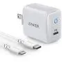 iPhone Charger, Anker 18W USB C Fast Charger with 3ft Powerline II USB-C to Lightning Cable [MFi Certified], PowerPort PD 1 Type C Charger Adapter for iPhone 11/Pro/XS/Max/XR/X/Plus/iPad Pro and More