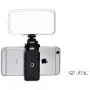 The Streamer - 112 LED, Rechargeable On Camera and Smartphone Compact Video Light with Smartphone Holder, Cold Shoe and Tripod Mount - 3100K-5500K - 24 Brightness Settings for YouTube & TikTok