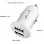 Car Charger, QOLIXM Flush Fit Dual Port USB Car Adapter 2-Port Fast Charging for iPhone, iPad, Samsung, HTC, LG, Smartphone, Tablet, Digital Camera, and More (White 2 Pack) Car Charger, QOLIXM Flush Fit Dual Port USB Car Adapter 2-Port Fast Charging for iPhone, iPad, Samsung, HTC, LG, Smartphone, Tablet, Digital Camera, and More (White 2 Pack)