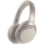 Sony Noise Cancelling Headphones WH1000XM3: Wireless Bluetooth Over the Ear Headset with Mic for phone-call and Alexa voice control - Industry Leading Active Noise Cancellation – Silver
