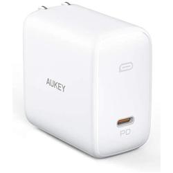 MacBook Pro Charger 100W, AUKEY Omnia USB C Charger (Upgraded) with GaNFast Technology, PD Charger Power Delivery 3.0 Laptop Charger for MacBook Pro 16", iPhone 11 Pro Max, HP Spectre 15