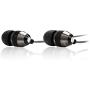 Betron B25 Earphones, Noise Isolating in-Ear Wired Headphones with Powerful Bass and Pure Sound, Tangle-Free, Compatible with iPhone, iPad, iPod, Samsung Smartphones and Tablets, Black