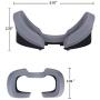 Covos VR Face Pad for Oculus Rift S Silicone Eye Cover, Rift S VR Cover Sweatproof Waterproof Lightproof Anti-Dirty Oculus Rift S Accessory