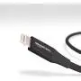 AmazonBasics Lightning to USB A Cable, Advanced Collection, MFi Certified Apple iPhone Charger, Black, 3 Foot AmazonBasics Lightning to USB A Cable, Advanced Collection, MFi Certified Apple iPhone Charger, Black, 3 Foot