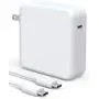 96W USB-C Power Adapter, Compatible with Macbook Pro & Air Charger, Works With USB C 96W & 87W & 61W & 30W & 29W PD Power Delivery Fast Charging For Macbook Pro 13 15 16" 2016Late Mac Air 2018Late