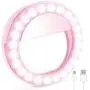 UMsky Selfie Ring Light,Universal Phone Selfie Ring Light,Portable LED Selfie Light Ring Lights for Android/iPhone, LED Ring Light, Rechargeable Brightness Portable Selfie Light Ring (Pink) UMsky Selfie Ring Light,Universal Phone Selfie Ring Light,Portable LED Selfie Light Ring Lights for Android/iPhone, LED Ring Light, Rechargeable Brightness Portable Selfie Light Ring (Pink)