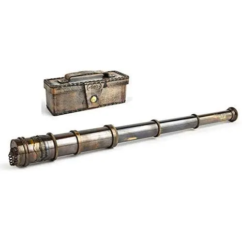 Dollond London Vintage Telescope - 15 Inches - Antique Royal Navy (Super7One) Dollond London Vintage Telescope - 15 Inches - Antique Royal Navy (Super7One)