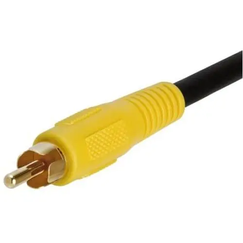 Cmple - 3FT RCA Subwoofer Cable (1 RCA Male to 1 RCA Male Composite Audio/Video Cord) S/PDIF Coaxial Cable, Digital AUD Cmple - 3FT RCA Subwoofer Cable (1 RCA Male to 1 RCA Male Composite Audio/Video Cord) S/PDIF Coaxial Cable, Digital AUD