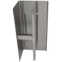 XVL Dual Toilet Tissue Paper Holder with Mobile Phone Storage Shelf, Brushed, G318B