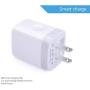 USB Charger Cube, Wall Charger Plug, Ailkin 3.1A 3-Muti Port USB Adapter Power Plug Charging Station Box Base Replacement for iPhone 11 Pro Max/X/8/7, iPad, Samsung Phones and More USB Charging Block
