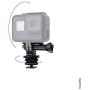 CamKix Hot Shoe Mount Adapter Kit Compatible with Phone, Action Cam to The Flash Mount of Your DSLR Camera - Record Your Photo Shoot or use Phone Apps for Lighting