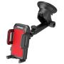 Mpow Upgrade Dashboard Car Phone Mount, Adjustable Windshield Holder Cradle with Strong Sticky Gel Pad Compatible iPhone 11 pro/ 11 pro max/X/XS/XR/8Plus/8/7Plus/7/6Plus,Galaxy S8/9/10, Google, Red