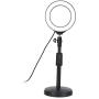 Yosoo Mobile Phone Live Photography Selfie Lamp Stepless Dimming LED Ring Fill Lights