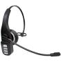 Bluetooth Headset, On-Ear Headphones with Noise Cancelling Mic, Hands-Free Wireless Headset for Office iPhone Samsung PC MAC Laptop