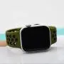 SMEECO Compatible with Apple Watch Replacement Band 44mm 42mm Sport Breathable Silicone Wrist Straps Compatible with iWatch Series 5/4/3/2/1(Olive Green/Black,Large) SMEECO Compatible with Apple Watch Replacement Band 44mm 42mm Sport Breathable Silicone Wrist Straps Compatible with iWatch Series 5/4/3/2/1(Olive Green/Black,Large)