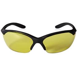 Howard Leight by Honeywell Vapor II Sharp-Shooter Anti-Glare Shooting Glasses, Amber Lens (R-01536)