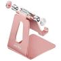 Adjustable Cell Phone Stand,Skejer Stand,2020 Update,Phone Holder,Table Stand,Dock,Aluminum Desktop Stand Compatible with iPhone Galaxy Edge All Smart Phone and Tablets Under 10 inches-Rose Gold
