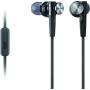 Sony MDRXB50AP Extra Bass Earbud Headphones/Headset with mic for phone call, Black