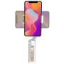 Smartphone Gimbal hohem iSteady X, A Foldable 3-Axis Gimble Stabilizer, with The One-Click Inception and Dolly-Zoom, Supports iPhone 11 pro max and Smartphones (Only 259G,White)