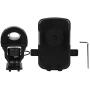 Enrilior Black 360° Rotating Mobile Phone Bracket Anti-Skid Cellphone Navigation Holder for Bicycle Motorcycle Electric Bike