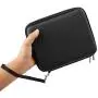 Carry and Storage Case Compatible with Nintendo 2DS - Pinowu Hard EVA Travel Storage Carrying Case Bag with Double Zipper and 8 Game Holders Compatible for Nintendo 2DS (Black)
