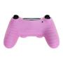 HDE Silicone Controller Skin for PS4 DualShock Controllers Colorful Protective Grip for Sony Playstation 4 Wireless Game Controllers (Light Pink)