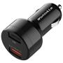Wishinkle UL Certified Car Charger - Dual USB 5.4A/30W Fast Car Charger Adapter - QC 3.0 3A + 2.4A - Compatible with iPhone Xs max/XR/x/7/6s, iPad Air 2/Mini 3, Samsung Note 9/Galaxy S10/S9/S8 – Black
