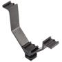 TOAZOE V-Bracket 5"/12.5cm V-Shape Triple 3 Universal Cold Shoe Hot Shoe Mount Bracket for DSLR Camera with LED Video Light Microphone Monitor Flash Good for Video Photography