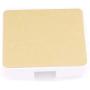 Wall Mount 3M Adhesive Mobile Phone Wall Charger Holder and Remote Control Stand Multipurpose Storage Box (White 2 Pack)