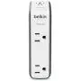 Belkin Travel RockStar Surge Protector with 2 AC Outlets, 1 USB Port and 3000 mAh Battery Pack Charger Belkin Travel RockStar Surge Protector with 2 AC Outlets, 1 USB Port and 3000 mAh Battery Pack Charger