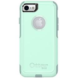 OtterBox Commuter Series Case for iPhone SE (2nd gen - 2020) and iPhone 8/7 (NOT Plus) - Retail Packaging - Ocean Way & Alpha Glass Series Screen Protector for iPhone 6/6s/7/8 - Retail Packaging