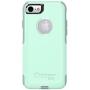 OtterBox Commuter Series Case for iPhone SE (2nd gen - 2020) and iPhone 8/7 (NOT Plus) - Retail Packaging - Ocean Way & Alpha Glass Series Screen Protector for iPhone 6/6s/7/8 - Retail Packaging