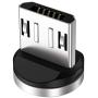 Melonboy Micro USB Magnetic Phone Cable Adapter [4-Pack], 3A Fast Magnetic Connector Tip Heads 360° Rotating Magnetic Plug for Micro USB Device
