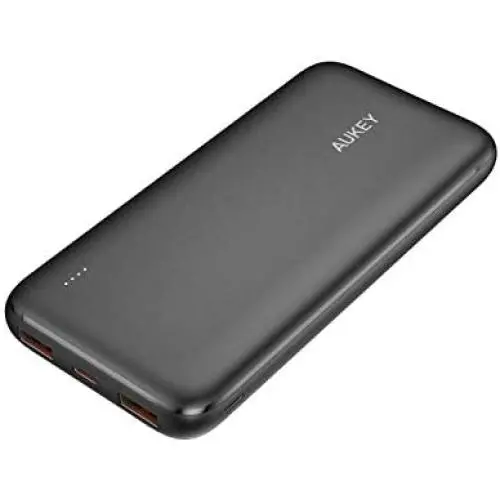 AUKEY Portable Charger 10000mAh PD 3.0 QC 3.0 USB C Power Bank, Tri-Output Battery Pack Compatible with iPhone 11/11 Pro/Xs/XS Max/XR, Samsung Galaxy Note9 AUKEY Portable Charger 10000mAh PD 3.0 QC 3.0 USB C Power Bank, Tri-Output Battery Pack Compatible with iPhone 11/11 Pro/Xs/XS Max/XR, Samsung Galaxy Note9