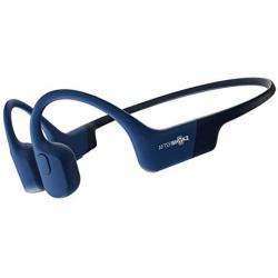 AfterShokz Aeropex Open-Ear Wireless Bone Conduction Headphones, IP67 Rated, Blue Eclipse