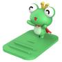 Frog Phone Holder - Adjustable Stand - Lovely Animal Desktop Cell Phone Stand, Creative Cartoon Multi-Function Desk Phone Stand, Smartphone Dock,Frog Gift for Girl (Green Frog, 17 X 8 X 5 cm)