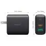AUKEY USB C Charger 30W and 12W Power Delivery 3.0 Fast Charger with Dynamic Detect, USB C Wall Charger Dual Port for iPhone 11 Pro Max, iPhone SE, Google Pixel 4 XL, MacBook Air, iPad Pro AUKEY USB C Charger 30W and 12W Power Delivery 3.0 Fast Charger with Dynamic Detect, USB C Wall Charger Dual Port for iPhone 11 Pro Max, iPhone SE, Google Pixel 4 XL, MacBook Air, iPad Pro