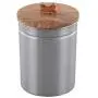 Pet Canisters, Pet Canister for Fresh & Dry Food Storage Container, Steel Canister with Bird Seed, Pet Food Canister for Dog & Cat, Set of 2, Matt Pet Canisters, Pet Canister for Fresh & Dry Food Storage Container, Steel Canister with Bird Seed, Pet Food Canister for Dog & Cat, Set of 2, Matt