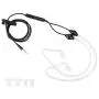 Walkie Talkie Earpiece with Mic 3.5mm Radio Earpiece Acoustic Tube Earpiece Headset with CTIA/OMTP Mode Stereo Air Tube Radiation Protection Headphones for Mobile Phone (1M)(Black) Walkie Talkie Earpiece with Mic 3.5mm Radio Earpiece Acoustic Tube Earpiece Headset with CTIA/OMTP Mode Stereo Air Tube Radiation Protection Headphones for Mobile Phone (1M)(Black)