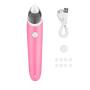 YAVOCOS Baby Nasal Aspirator Electric Safe Hygienic Nose Cleaner with 2 Sizes of Nose Tips and Oral Snot Sucker for Newborns Boy Girls (Red WithBox)